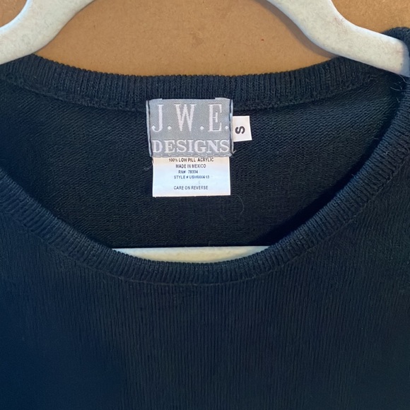 J.W.E. Designs Short Sleeve Sweater(Final Sale Price) - Picture 2 of 3